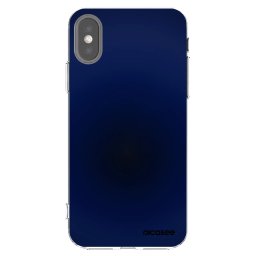 Átlátszó szilikon tok az alábbi mobiltelefonokra Apple iPhone X/XS - Deep Ocean