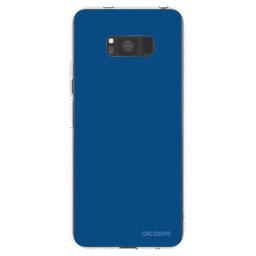 Átlátszó szilikon tok az alábbi mobiltelefonokra Samsung Galaxy S8 G950F - Navy Blue