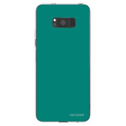 Átlátszó szilikon tok az alábbi mobiltelefonokra Samsung Galaxy S8 G950F - Emerald Mist