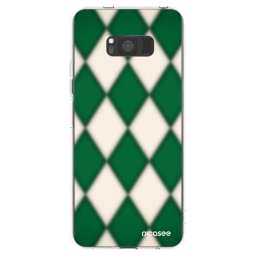 Átlátszó szilikon tok az alábbi mobiltelefonokra Samsung Galaxy S8 G950F - Emerald Diamond
