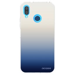 Átlátszó szilikon tok az alábbi mobiltelefonokra Huawei P20 Lite - Gravity Fade