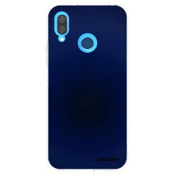 Átlátszó szilikon tok az alábbi mobiltelefonokra Huawei P20 Lite - Deep Ocean
