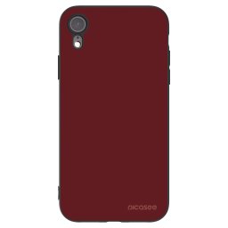 Fekete szilikon tok az alábbi mobiltelefonokra Apple iPhone XR - Red Bliss