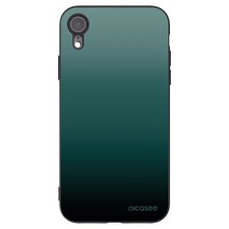 Fekete szilikon tok az alábbi mobiltelefonokra Apple iPhone XR - Verdant Fade