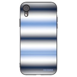 Fekete szilikon tok az alábbi mobiltelefonokra Apple iPhone XR - Static Lines