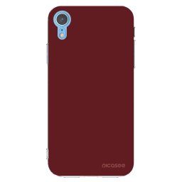 Átlátszó szilikon tok az alábbi mobiltelefonokra Apple iPhone XR - Red Bliss
