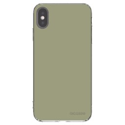 Átlátszó szilikon tok az alábbi mobiltelefonokra Apple iPhone XS Max - Dewy Dawn