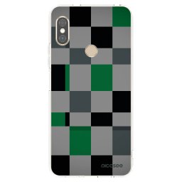 Átlátszó szilikon tok az alábbi mobiltelefonokra Xiaomi Redmi Note 5 Global - Block Grid