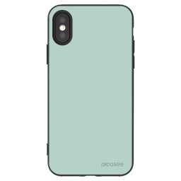 Fekete szilikon tok az alábbi mobiltelefonokra Apple iPhone X/XS - Pastel Charm