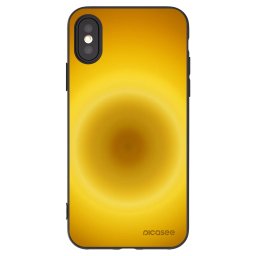 Fekete szilikon tok az alábbi mobiltelefonokra Apple iPhone X/XS - Solar Pulse