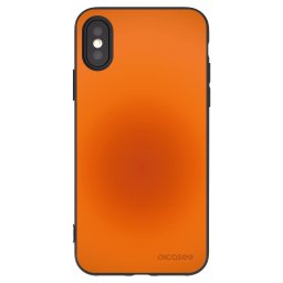 Fekete szilikon tok az alábbi mobiltelefonokra Apple iPhone X/XS - Heat Core