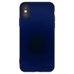 Fekete szilikon tok az alábbi mobiltelefonokra Apple iPhone X/XS - Deep Ocean