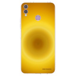Átlátszó szilikon tok az alábbi mobiltelefonokra Honor 8X - Solar Pulse