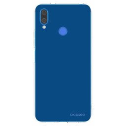 Átlátszó szilikon tok az alábbi mobiltelefonokra Huawei Nova 3i - Navy Blue
