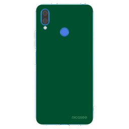 Átlátszó szilikon tok az alábbi mobiltelefonokra Huawei Nova 3i - Green Gleam