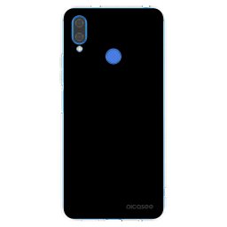 Átlátszó szilikon tok az alábbi mobiltelefonokra Huawei Nova 3i - Black Bliss