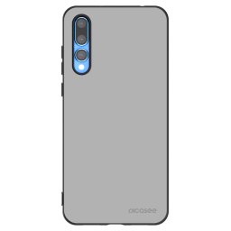 Fekete szilikon tok az alábbi mobiltelefonokra Huawei P20 Pro - Stone