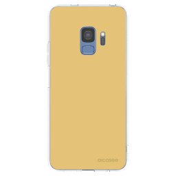 Átlátszó szilikon tok az alábbi mobiltelefonokra Samsung Galaxy S9 G960F - Canary Crystal