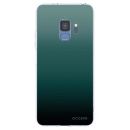 Átlátszó szilikon tok az alábbi mobiltelefonokra Samsung Galaxy S9 G960F - Verdant Fade