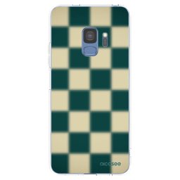 Átlátszó szilikon tok az alábbi mobiltelefonokra Samsung Galaxy S9 G960F - Shadow Chess