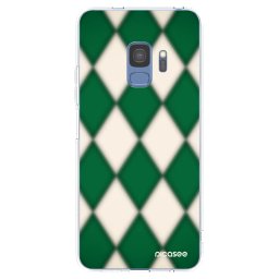Átlátszó szilikon tok az alábbi mobiltelefonokra Samsung Galaxy S9 G960F - Emerald Diamond