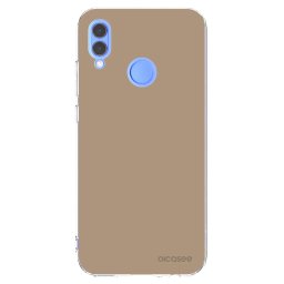 Átlátszó szilikon tok az alábbi mobiltelefonokra Huawei P Smart 2019 - Soft Sand