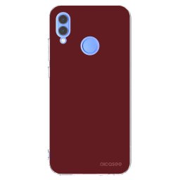Átlátszó szilikon tok az alábbi mobiltelefonokra Huawei P Smart 2019 - Red Bliss