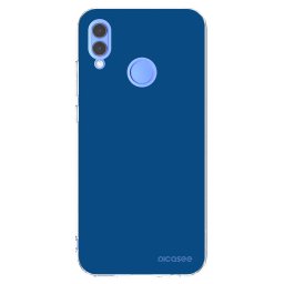 Átlátszó szilikon tok az alábbi mobiltelefonokra Huawei P Smart 2019 - Navy Blue