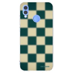 Átlátszó szilikon tok az alábbi mobiltelefonokra Huawei P Smart 2019 - Shadow Chess