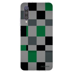 Átlátszó szilikon tok az alábbi mobiltelefonokra Xiaomi Mi 9 - Block Grid