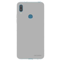 Átlátszó szilikon tok az alábbi mobiltelefonokra Huawei Y7 2019 - Stone