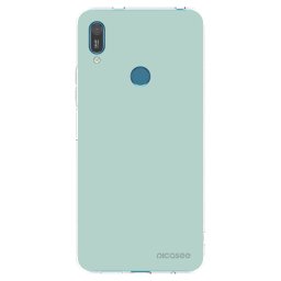 Átlátszó szilikon tok az alábbi mobiltelefonokra Huawei Y7 2019 - Pastel Charm