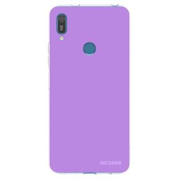 Átlátszó szilikon tok az alábbi mobiltelefonokra Huawei Y7 2019 - Mystic Melody
