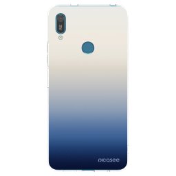 Átlátszó szilikon tok az alábbi mobiltelefonokra Huawei Y7 2019 - Gravity Fade
