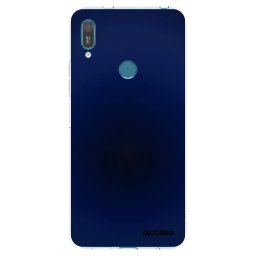 Átlátszó szilikon tok az alábbi mobiltelefonokra Huawei Y7 2019 - Deep Ocean
