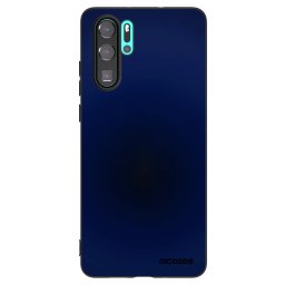 Fekete szilikon tok az alábbi mobiltelefonokra Huawei P30 Pro - Deep Ocean