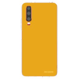 Átlátszó szilikon tok az alábbi mobiltelefonokra Huawei P30 - Sun