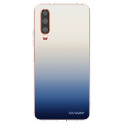 Átlátszó szilikon tok az alábbi mobiltelefonokra Huawei P30 - Gravity Fade