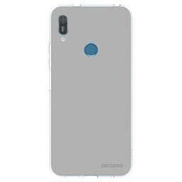 Átlátszó szilikon tok az alábbi mobiltelefonokra Huawei Y6 2019 - Stone