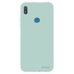 Átlátszó szilikon tok az alábbi mobiltelefonokra Huawei Y6 2019 - Pastel Charm