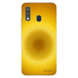 Átlátszó szilikon tok az alábbi mobiltelefonokra Samsung Galaxy A40 A405F - Solar Pulse