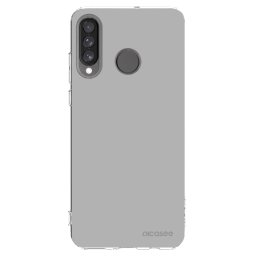 Átlátszó szilikon tok az alábbi mobiltelefonokra Huawei P30 Lite - Stone