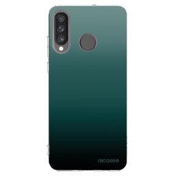 Átlátszó szilikon tok az alábbi mobiltelefonokra Huawei P30 Lite - Verdant Fade