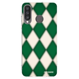Átlátszó szilikon tok az alábbi mobiltelefonokra Huawei P30 Lite - Emerald Diamond