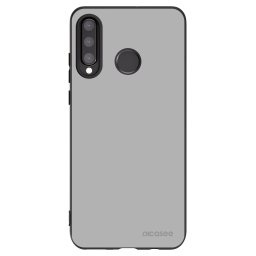 Fekete szilikon tok az alábbi mobiltelefonokra Huawei P30 Lite - Stone