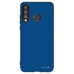Fekete szilikon tok az alábbi mobiltelefonokra Huawei P30 Lite - Navy Blue