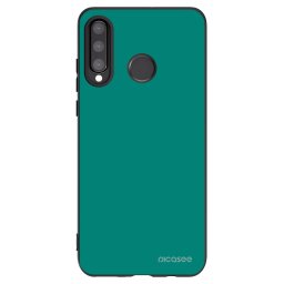 Fekete szilikon tok az alábbi mobiltelefonokra Huawei P30 Lite - Emerald Mist
