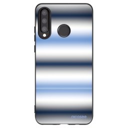 Fekete szilikon tok az alábbi mobiltelefonokra Huawei P30 Lite - Static Lines