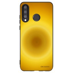 Fekete szilikon tok az alábbi mobiltelefonokra Huawei P30 Lite - Solar Pulse