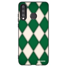 Fekete szilikon tok az alábbi mobiltelefonokra Huawei P30 Lite - Emerald Diamond